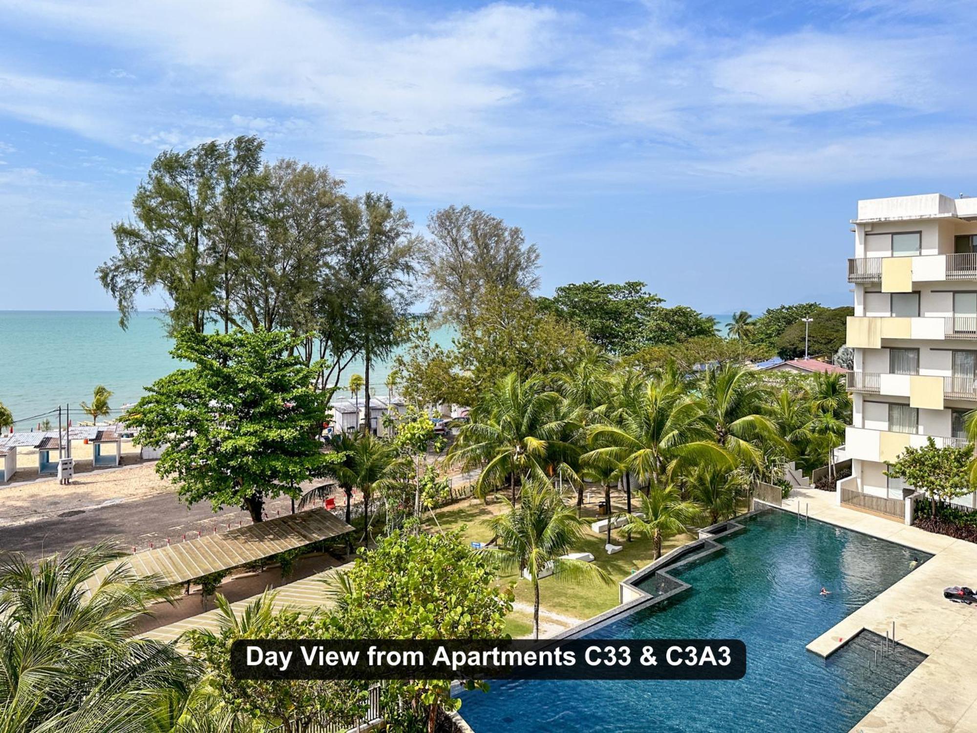 By The Sea- Pool And Sea View Apartment Batu Feringgi Ngoại thất bức ảnh