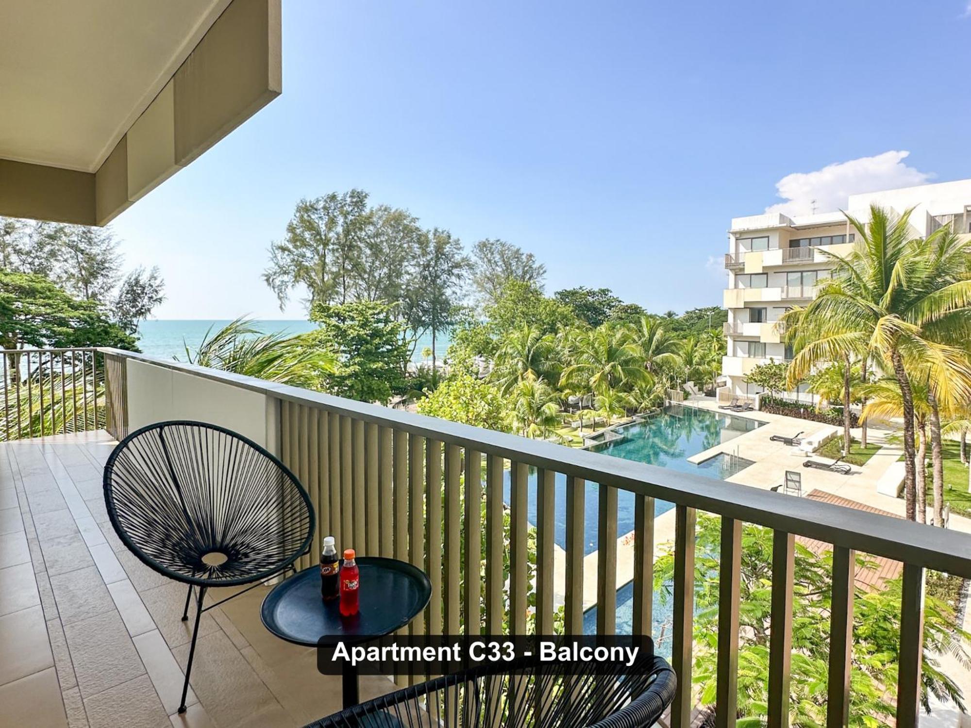By The Sea- Pool And Sea View Apartment Batu Feringgi Ngoại thất bức ảnh
