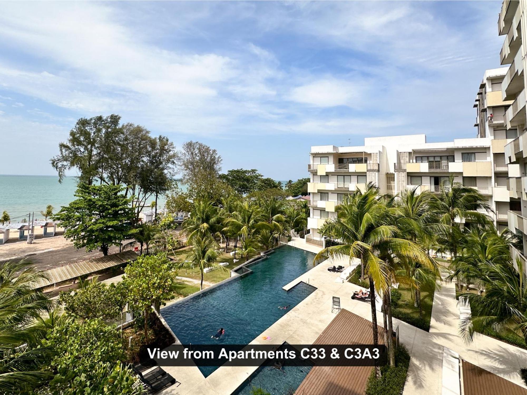 By The Sea- Pool And Sea View Apartment Batu Feringgi Ngoại thất bức ảnh